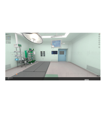 上玻璃开门柜手术室