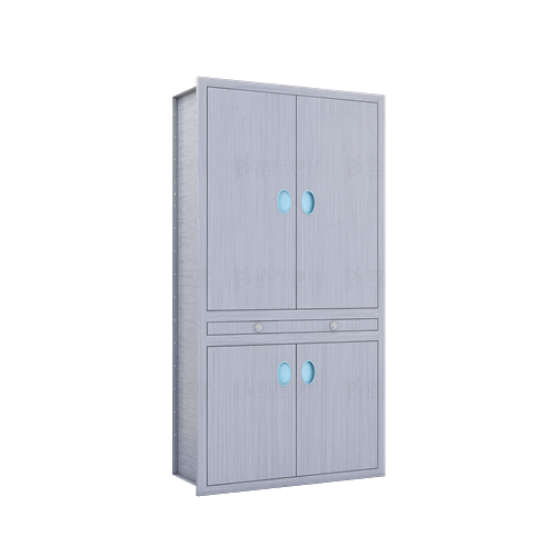 上下开门中拉板柜