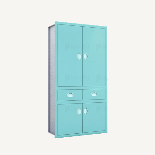 上下开门中两抽屉柜