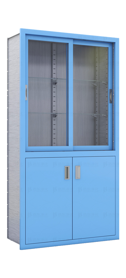 上玻璃开门下开门