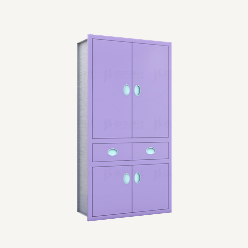 上下开门中两抽屉柜