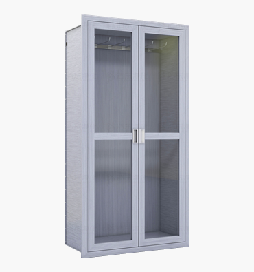 玻璃开门导管柜