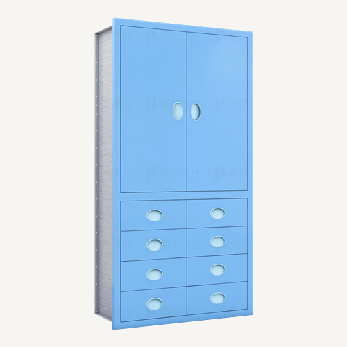 上开门下八抽屉柜