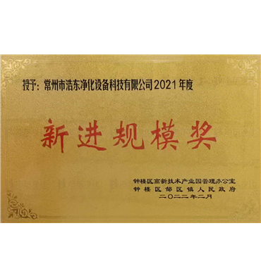 新进规模奖