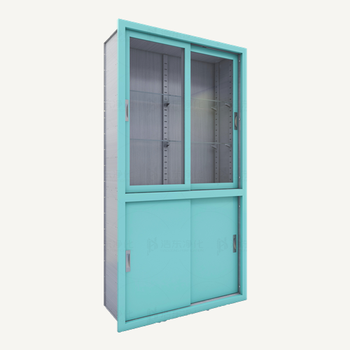 上玻璃移门下移门柜