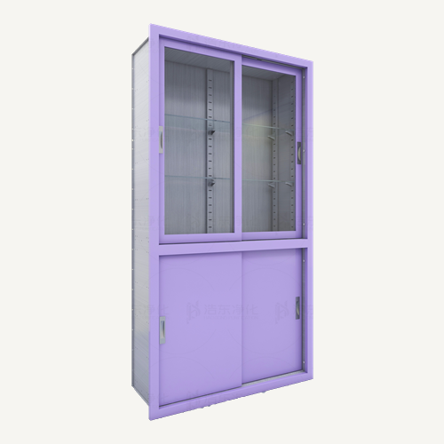 上玻璃移门下移门柜